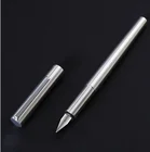 Перьевая ручка Jinhao A6118, со стальным бочком, с очень тонким наконечником