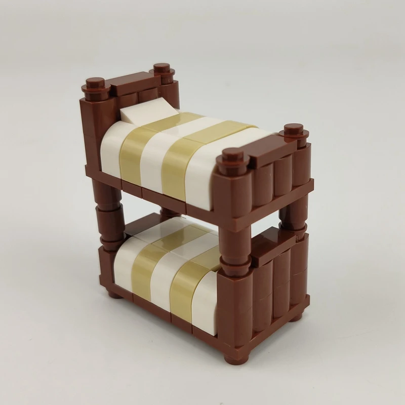 Строительные блоки для города двухъярусная кровать общежитие домашняя мебель