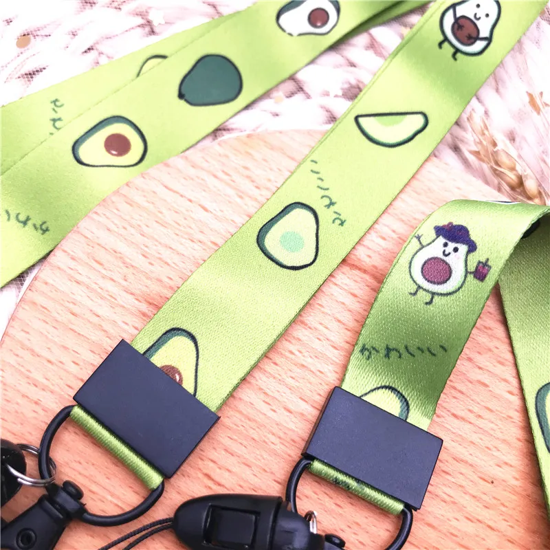 1 шт. ремешок для ключей авокадо ID-карта мобильный телефон сделай сам держатель