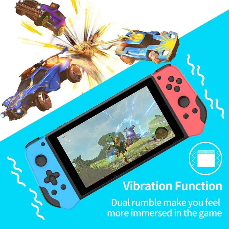 

Private Model Joy Con For Nintendo Switch Bluetooth Handle With Grip Vibration Turbo Function More Comfortable Than Original