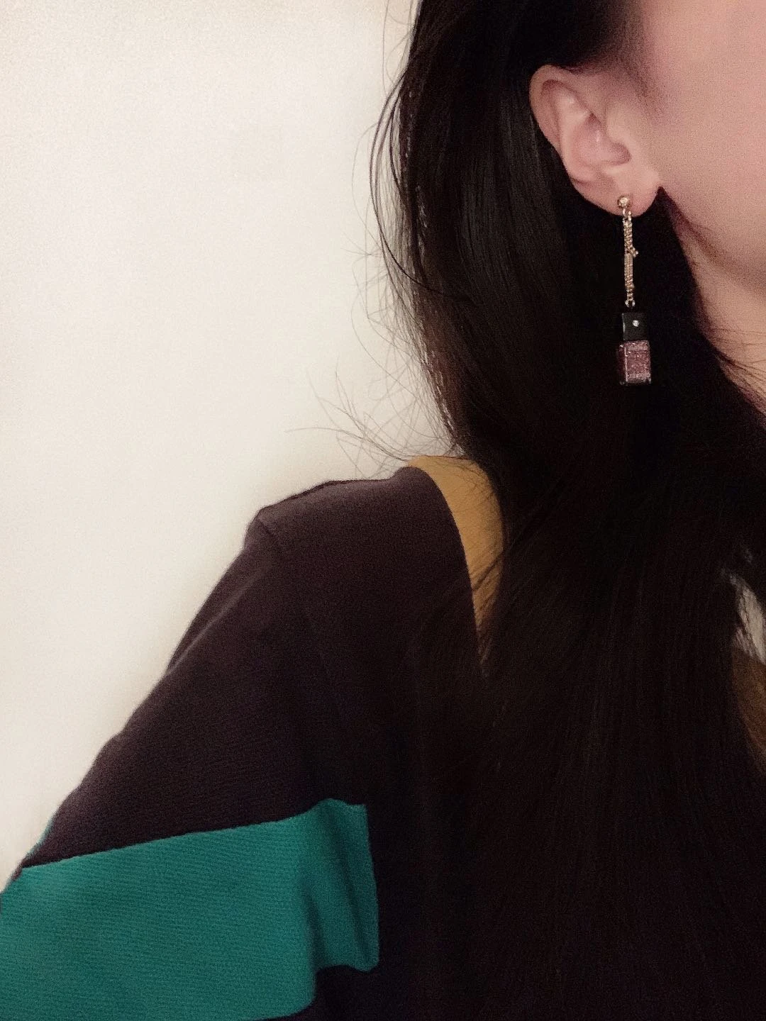 2021 hot trend brand pink perfume bottle earrings ear studs everyday wear versatile jewelry atmosphere fashion cute free global shipping