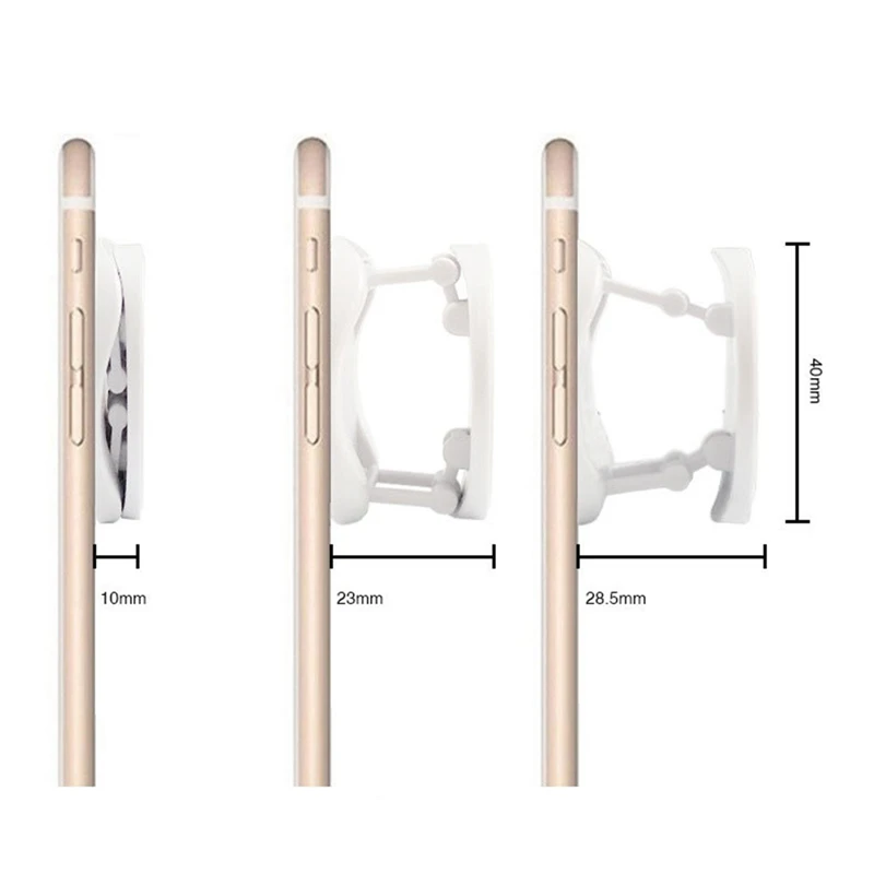 Подставка для телефона с мраморным рисунком единорога складной держатель всех