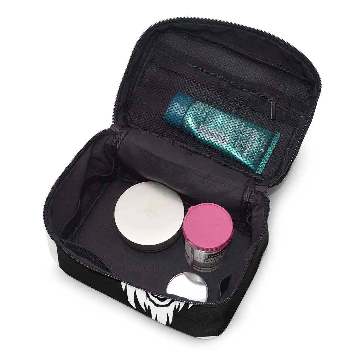 

Women Cosmetic Bag Makeup Case Bad Wolf Make Up Storage Pouch Toiletry Beauty Wash Bag