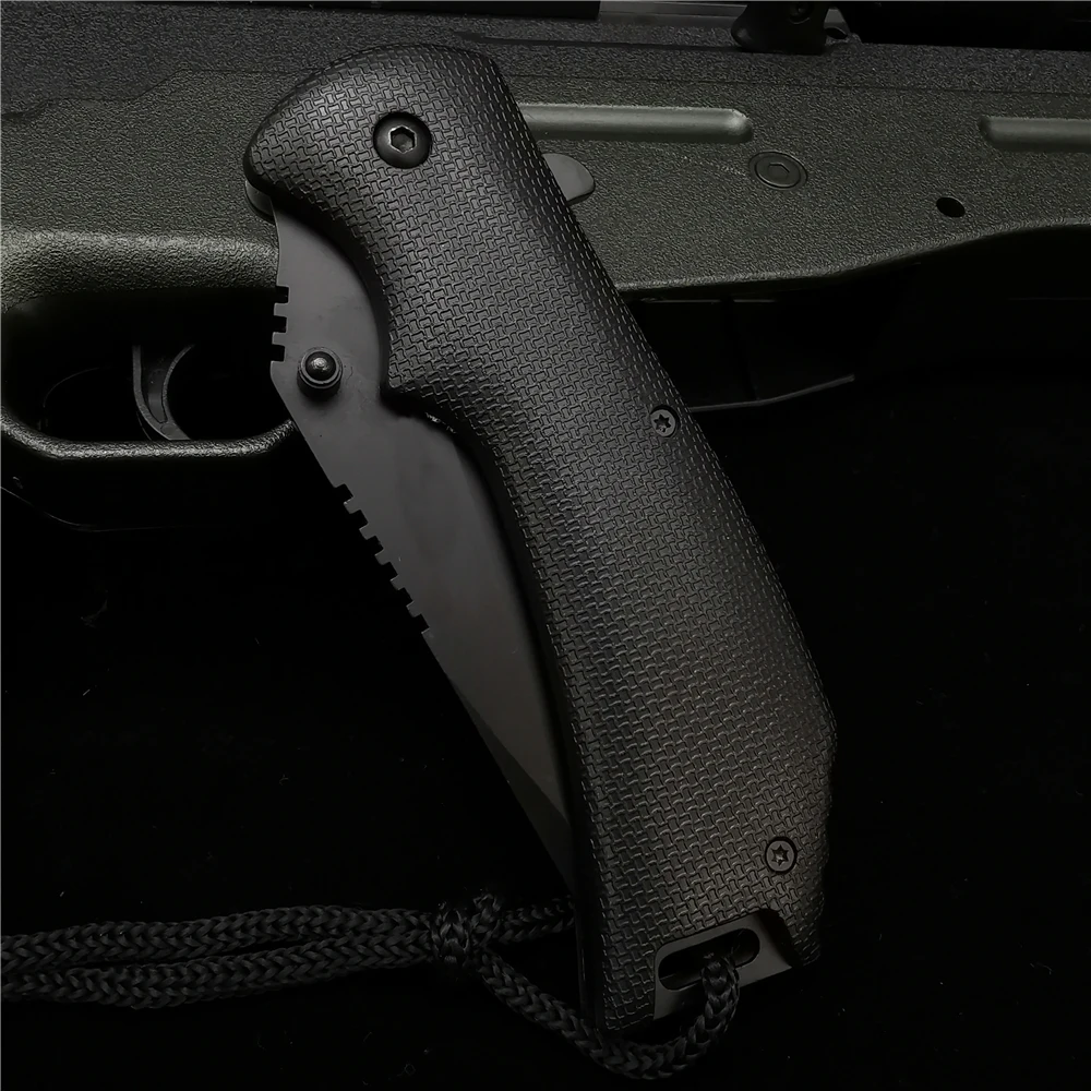 Складной нож карманный резчик для труб длина 20 см (7 8 дюйма) лезвие из стали 8CR18MOV