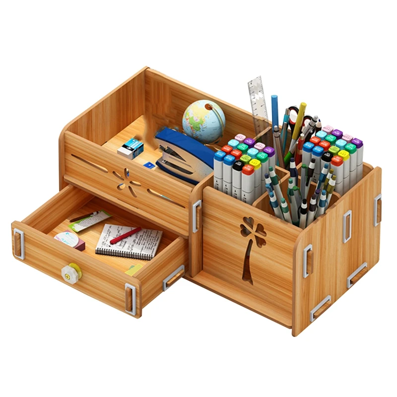 

Pen Box Desktop Ornaments Learning Pen Holder Office Pen Barrel Stationery Storage Desk Storage Box