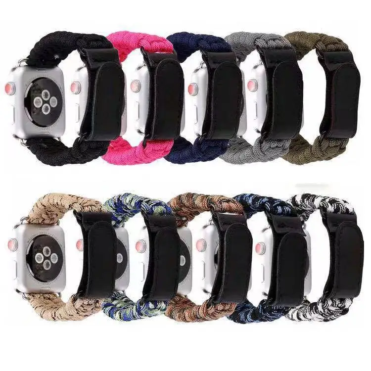 

Ремешок 38/40 мм для Apple Watch 6/5/4, ремешок с регулируемой пряжкой для iwatch 3/2/1 42 мм 44 мм, ремешок для часов 38 мм 44 мм 40 мм 42 мм