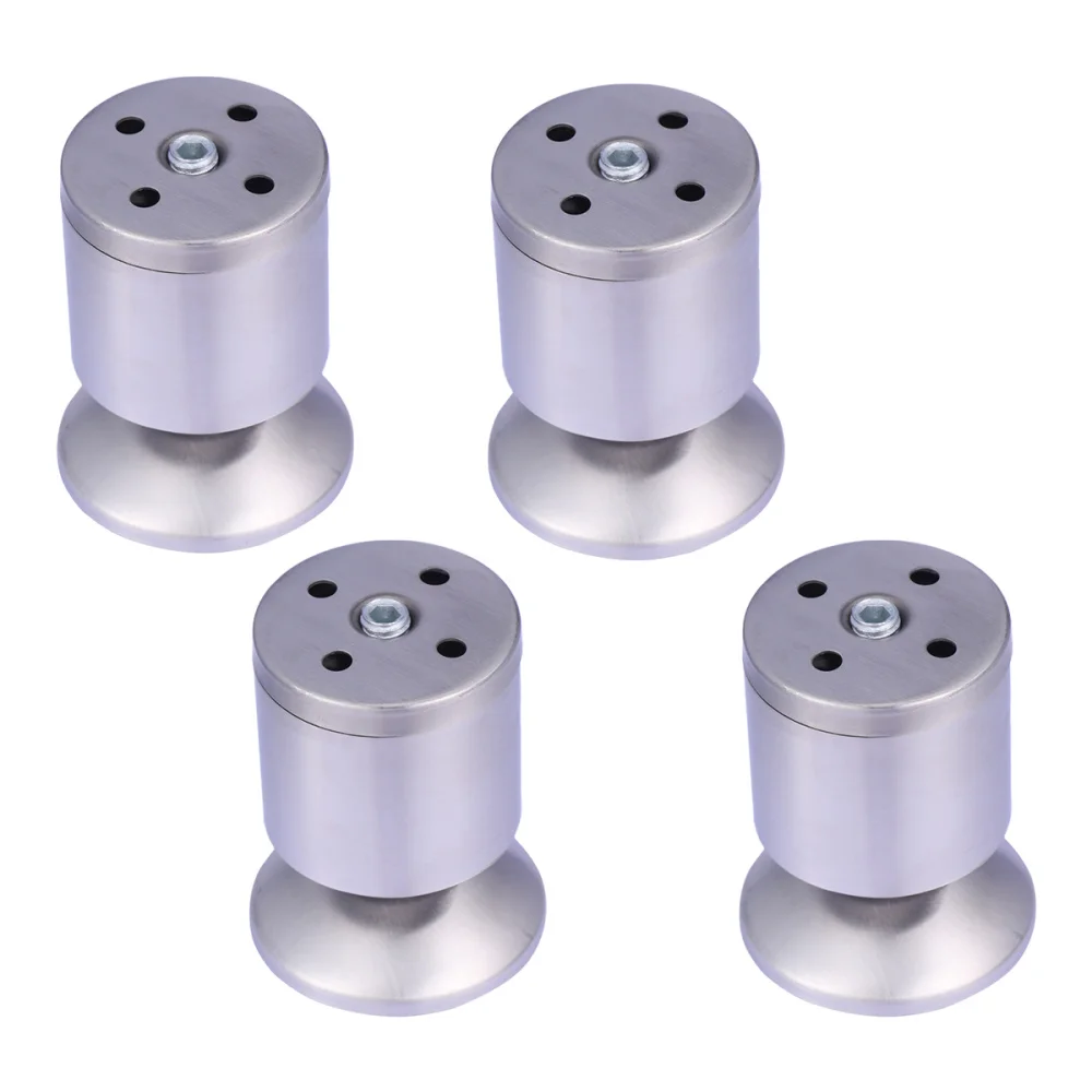 

4pcs Household Adjustable Height Metal Furniture Legs TV Cabinet Support Legs Sofa Foot Table Base Furniture Bed Riser(