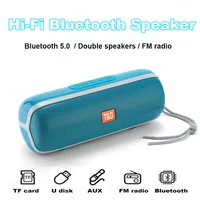 portable bluetooth speaker 20w wireless bass column waterproof outdoor usb speakers support aux tf stereo subwoofer loudspeaker