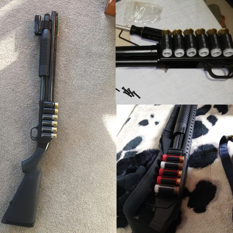 Тактическое боковое седло MOSSBERG 500590 12 калибров 6 круглых выстрелов комплект для