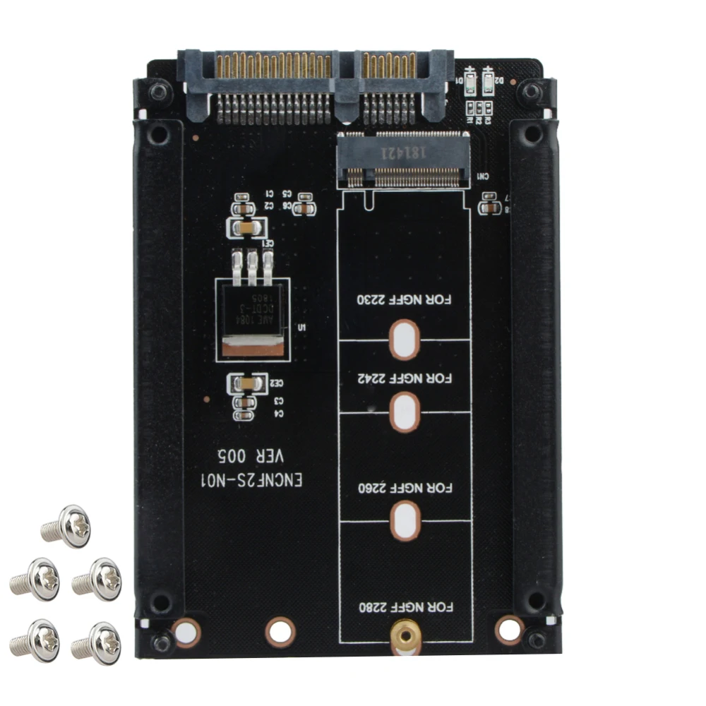 Горячее предложение M.2 NGFF SSD для SATA 2 5 ГБ/сек. 6 плата адаптера с корпусом M2 Plug
