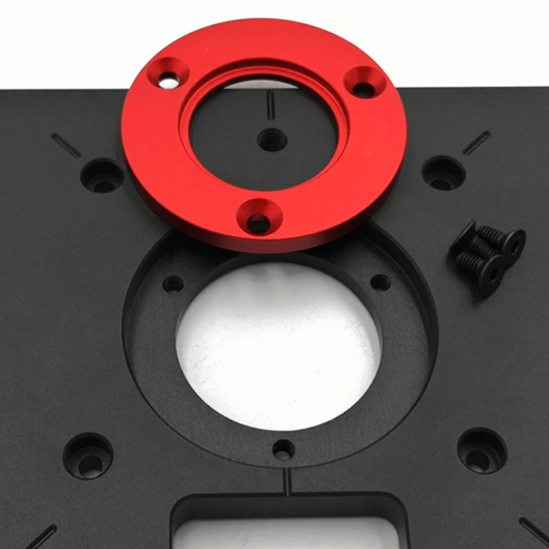 

Woodworking Trimming Machine Router Table Plate Aluminum Router Table Insert