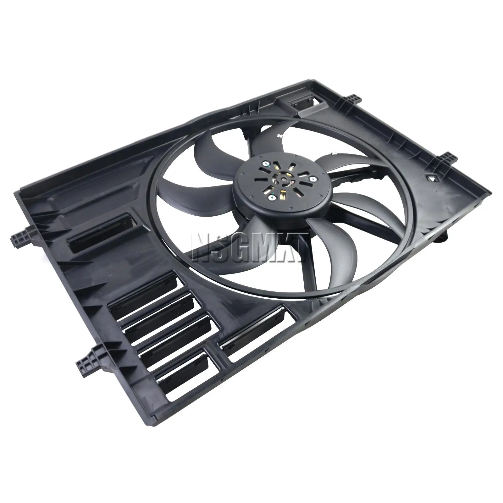 Ассемблея вентилятора охлаждения радиатора AP01 для Volkswagen Golf GTI Audi A3 2.0L 4-дверный l4 GAS 5Q0121205AD 5Q0959455J on.