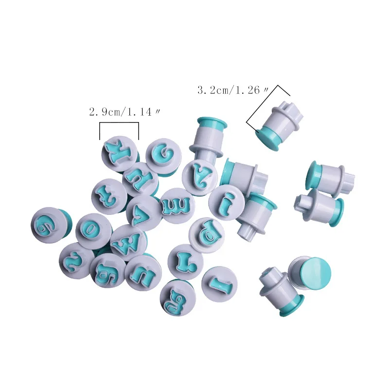 26 шт. формочки для печенья инструменты помадка бисквита резак форма печенье торт