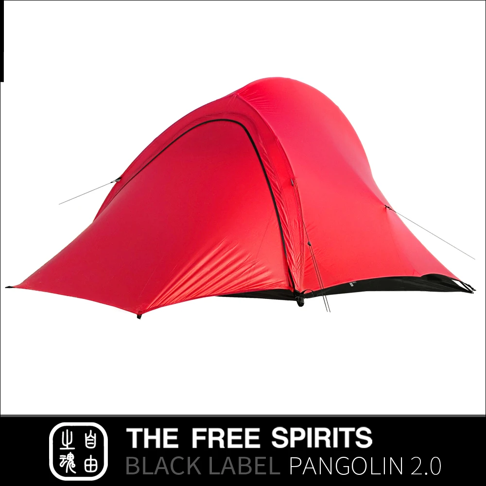 The Free Spirits TFS Pangolin2.0 Tent 20D nylon silicon coating 2-person Outdoor Hiking Ultralight Camping 3-Season tent | Спорт и