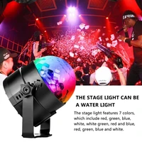 sound activated led stage light magic disco ball party strobe light 7 colors remote control christmas home ktv wedding lamp