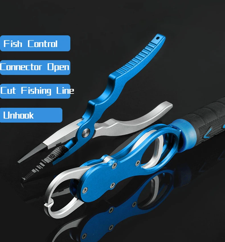 

Fishing Pliers Grip Set Aluminum Alloy Quality Fishing Tool Fish Control Hook Pliers Fishing Line Cutter Fishing Accesorries