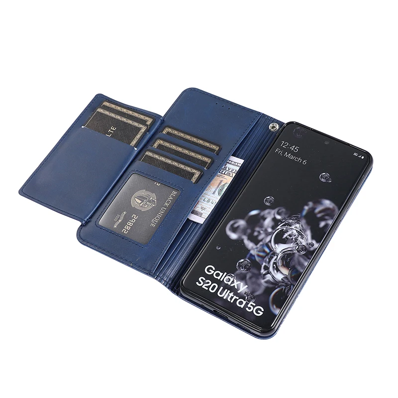 

Кожаный чехол-книжка для телефона Samsung Galaxy S20 Ultra S10 Plus S10E S9 S8 S7 edge Note 10 9 8 A21 A41 A51 A71 A70 A50