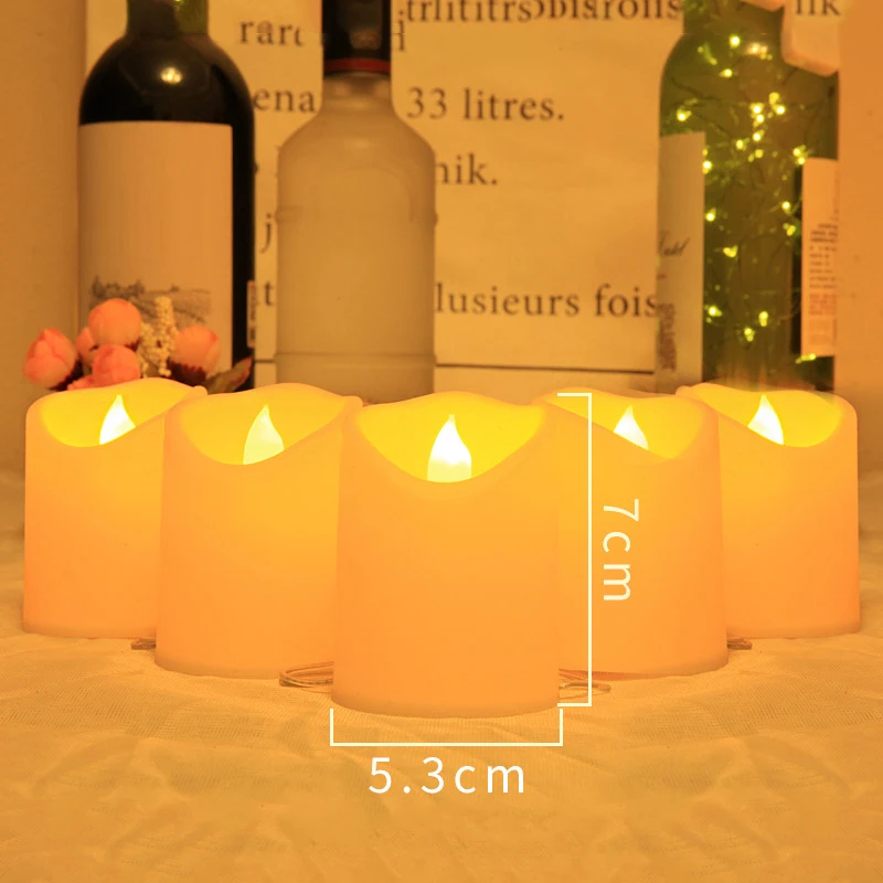 10 шт. светодиодный светильник на пульте дистанционного управления Электронный