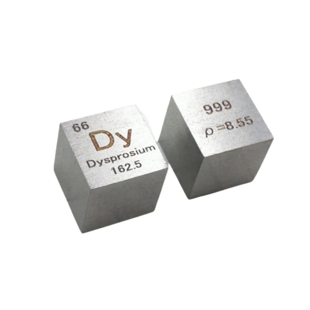 99.9% год высокочистый Диспрозий Dy 8 6 г резная элемент Периодическая таблица куб 10