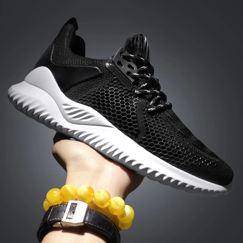 

Мужские кроссовки со шнуровкой, легкие дышащие кроссовки, удобная повседневная обувь для тенниса, 2020