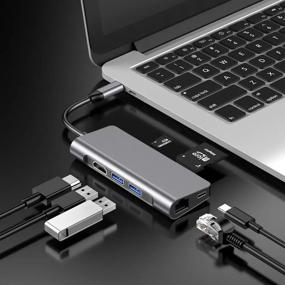 Vmade USB C концентратор 3 0 HDMI Thunderbolt адаптер для MacBook Samsung Galaxy S9 Huawei P20 Mate 20 Pro Type