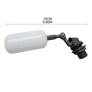 Plastic Float Ball Valve Shut Off 1/2 Inch Fish Tank Aquarium Water Humidifier Plastic Float Ball Valve Shut Off 1/2 Inch Fish Tank Aquarium Water Humidifier
