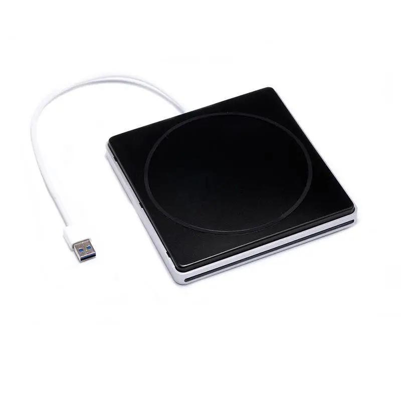 

USB External Slot In DVD CD Drive Burner Superdrive Case for Apple MacBook Air Pro Convenient Music Movies Portable Teaching