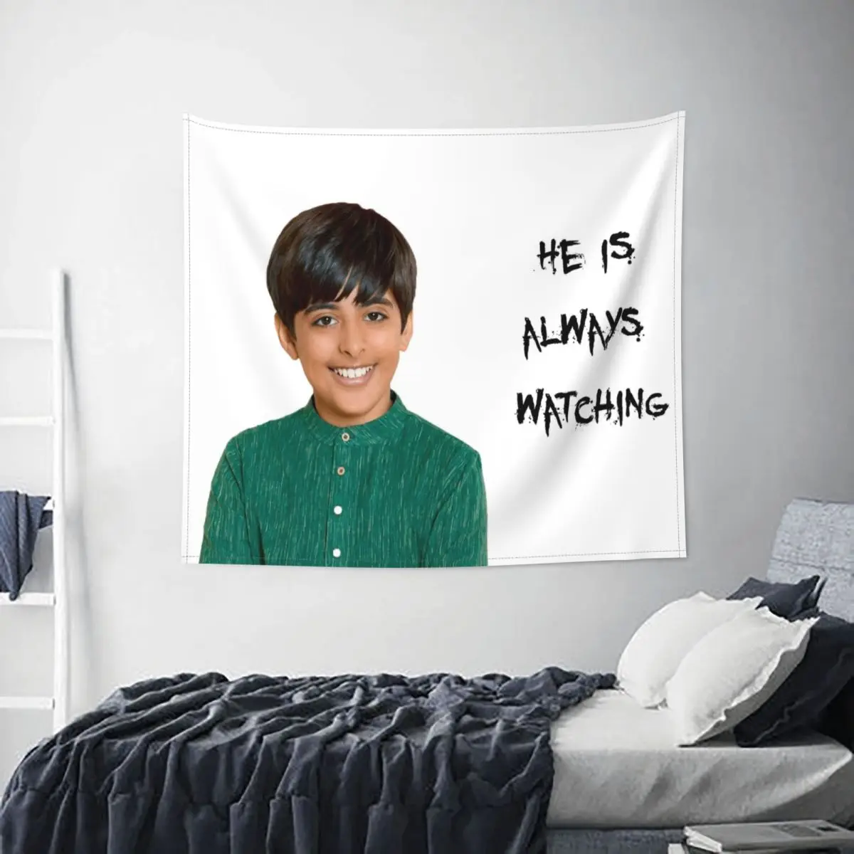 Рави всегда смотрит гобелен на стену хиппи гобелены из полиэстера