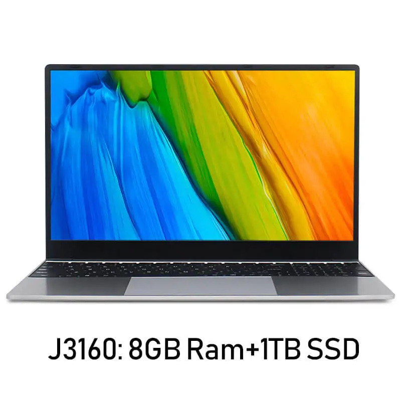 J3160 AMOUDO 15,6 дюймовый процессор i7 8 Гб ОЗУ 512 ГБ SSD для опции двухдиапазонный wifi с 1920*1080P FHD ультратонкий ноутбук компьютер - Цвет: J3160