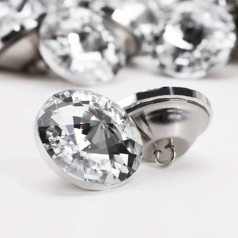 Кристальная Пряжка 100 шт для дивана кровати сумка украшения одежды 25 мм|Пуговицы|