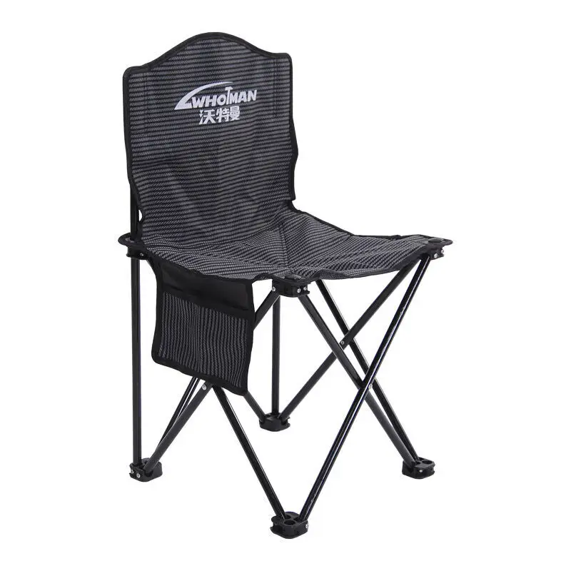 Складной стул для кемпинга легкий портативный пляжа сверхмощная мебель рыбалки