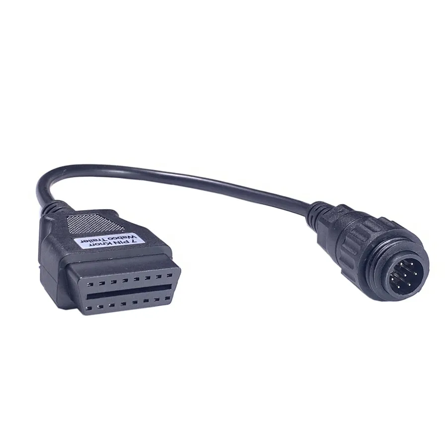 Горячая Распродажа 7pin до 16Pin конвертер OBDII кабель для дизельного грузовика Knorr Wa b