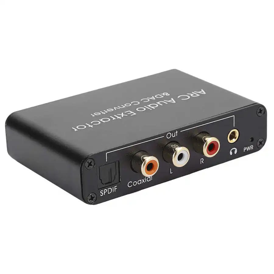 Коаксиальное Оптическое волокно к RCA 3 5 мм аналоговый сигнал Выход HDMI аудио