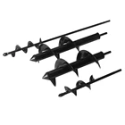 Садовый плантатор Drillforce, спиральное сверло с шестигранным валом, для буровых работ, для посадки