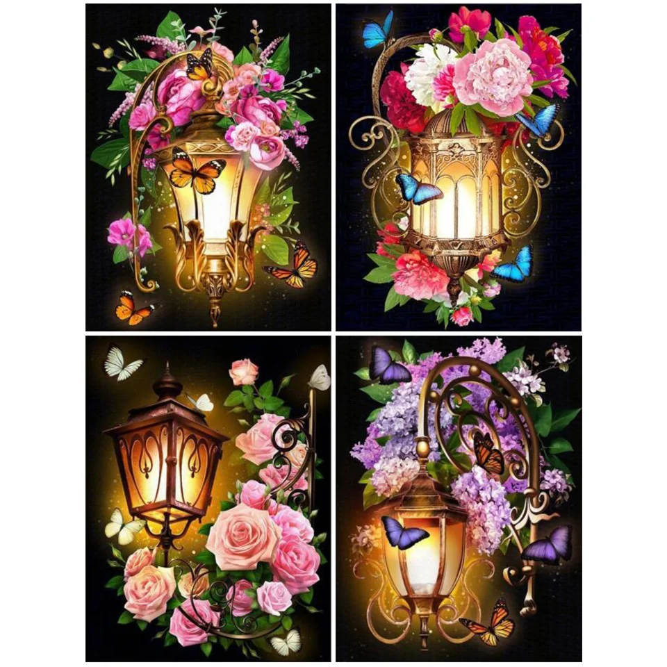 

Набор для алмазной вышивки 5d "сделай сам", фонарик, искусственная вышивка, стразы, украшение для дома, подарок