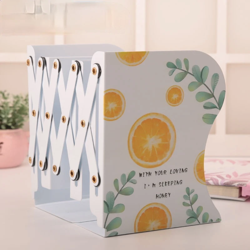 Выдвижные книжные подставки для книг регулируемая книжная полка цветной