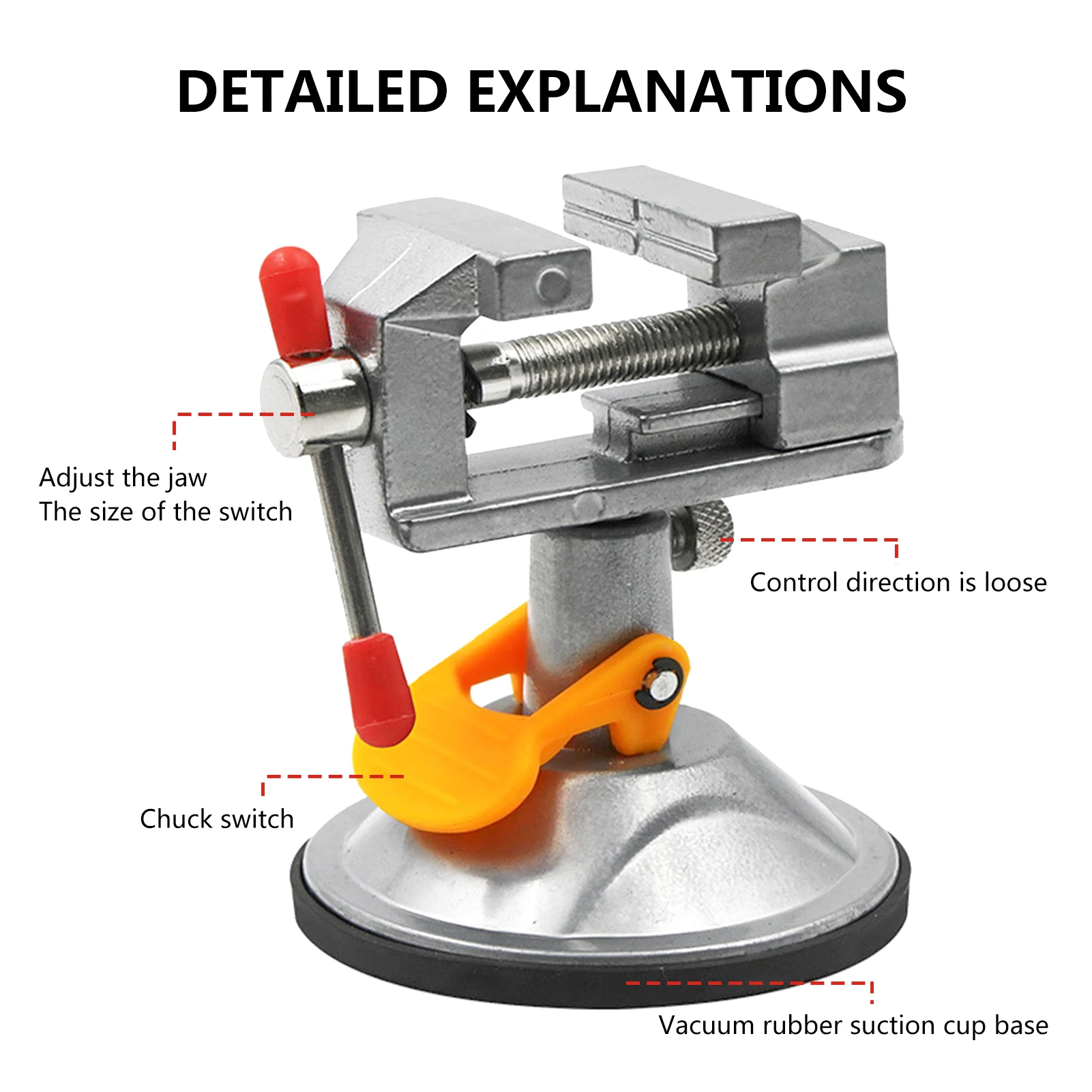 Настольные тиски домашний верстак кусачки с зажимом регулируемые губки винты