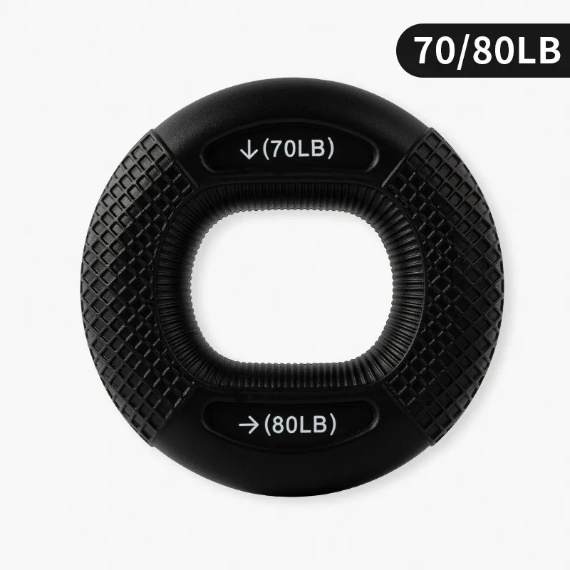 

20-80LB Silicone Adjustable Hand Grip Gripping Ring Finger Forearm Trainer Carpal Expander Muscle Workout Exercise Gym Fitness