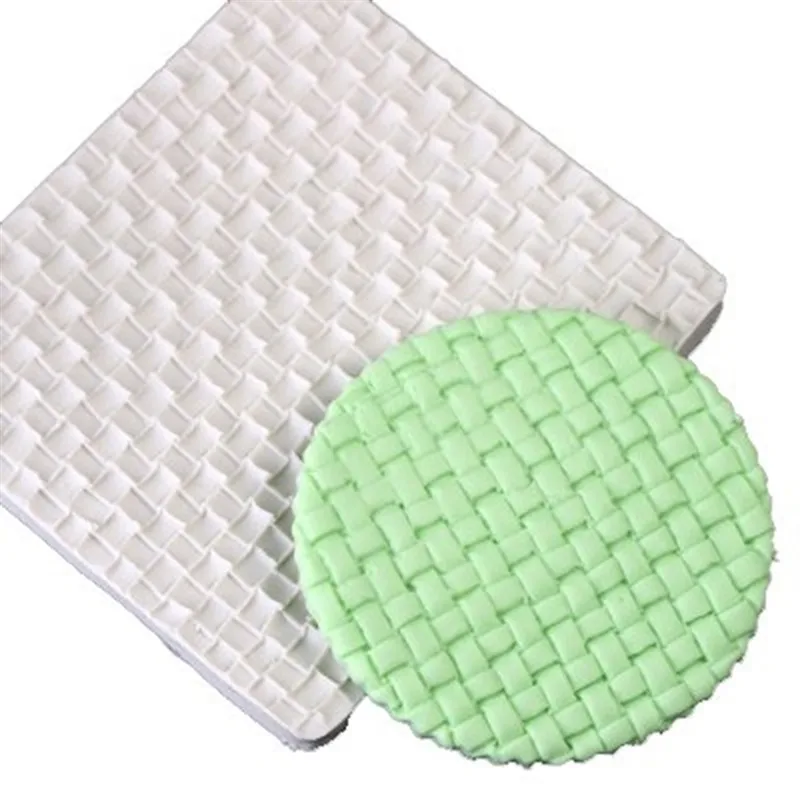 Ткань для свитера искусственное печенье тисненый коврик инструмент украшения