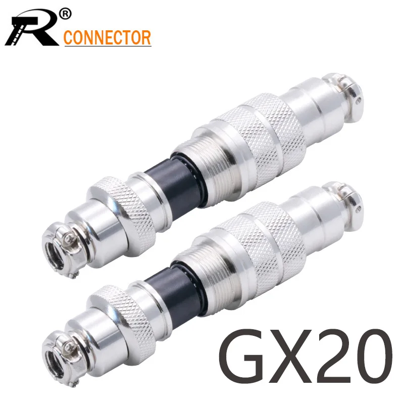 10 комплектов GX20 2/3/4/5/6/7/8/9/10/12/14/15Pin штекер и гнездо 20 мм круглый авиационный разъем