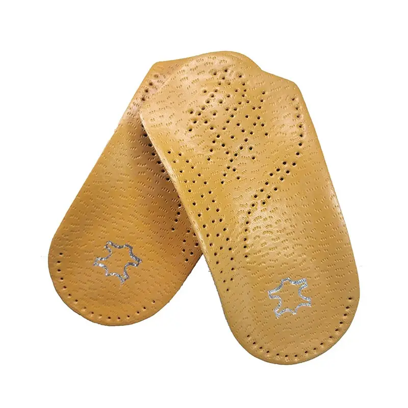 Ортопедические стельки из экокожи силикон поддержка свода стопы полу 1