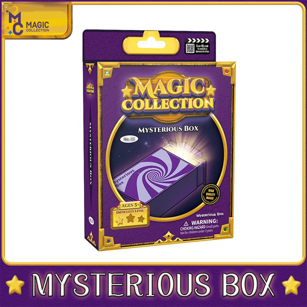 

Magic Collection Mysterious Box Magic Tricks Puzzle Surprise Kids magic Toy Amazing gift