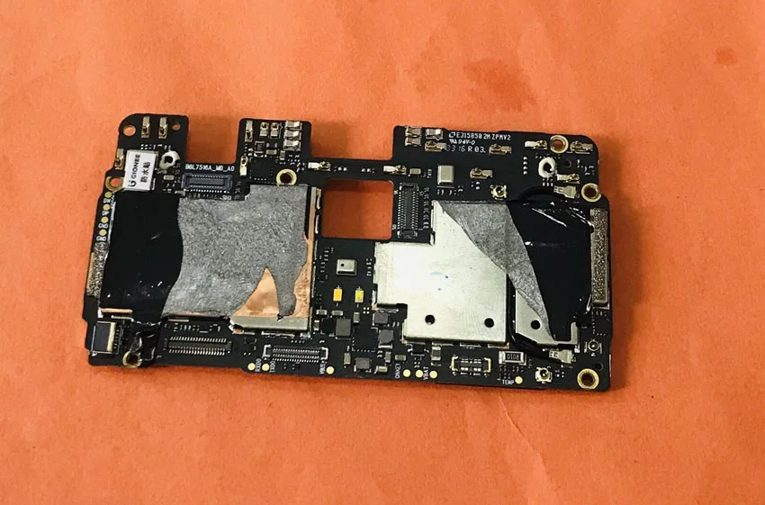 Б/у оригинальная материнская плата 4 Гб ОЗУ + 64 ПЗУ для Gionee M6 Plus GN8002S MT6755 Helio P10