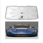 Автомобильный логотип складной солнечный зонт для Fiat Abarth 500 595 124 Punto Stilo Ducato Palio Bravo Doblo ветровое стекло УФ Солнцезащитный зонт