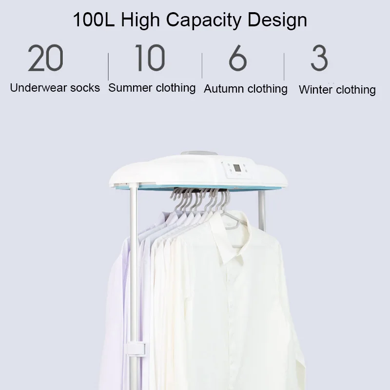 Xiaomi Mijia Cleanfly Складная сушилка для белья термостат Быстрая Сушка Вешалка электрическая сушилка для вещей 220 В 600 Вт пульт дистанционного управления