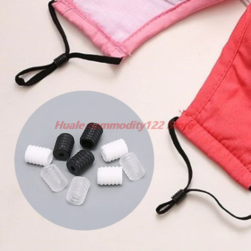 

Hot 20Pcs/Set Adjustable Mask Buckle Elastic Band Buckle Adult Child Baby Mask Elastic Adjustment Buckle