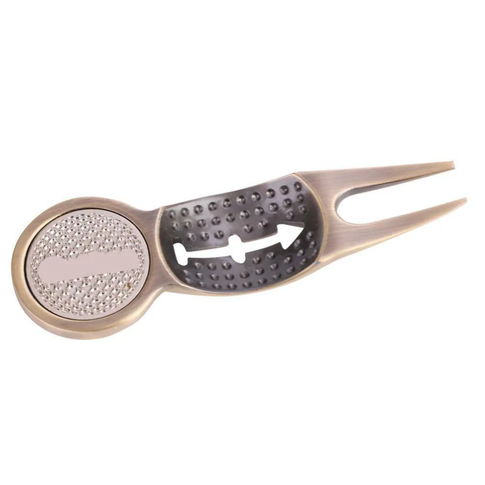 

Golf Divot Pitch Groove Cleaner Golf Pitchfork Putting