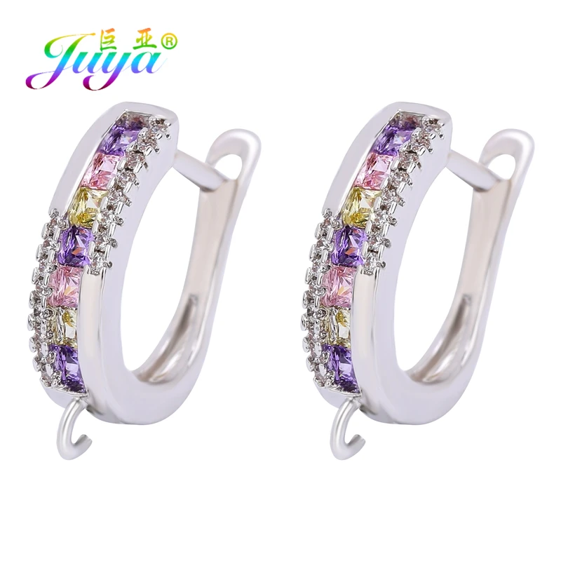 Серьги Крючки для сережек Juya золотистые/Серебристые аксессуары ручной работы