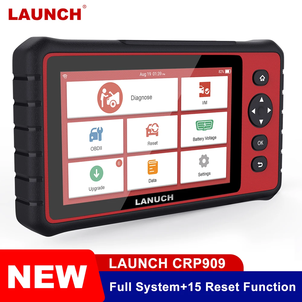 Launch X431 CRP909 Wifi Obd2 автомобильный диагностический инструмент полные системы Авто IMMO