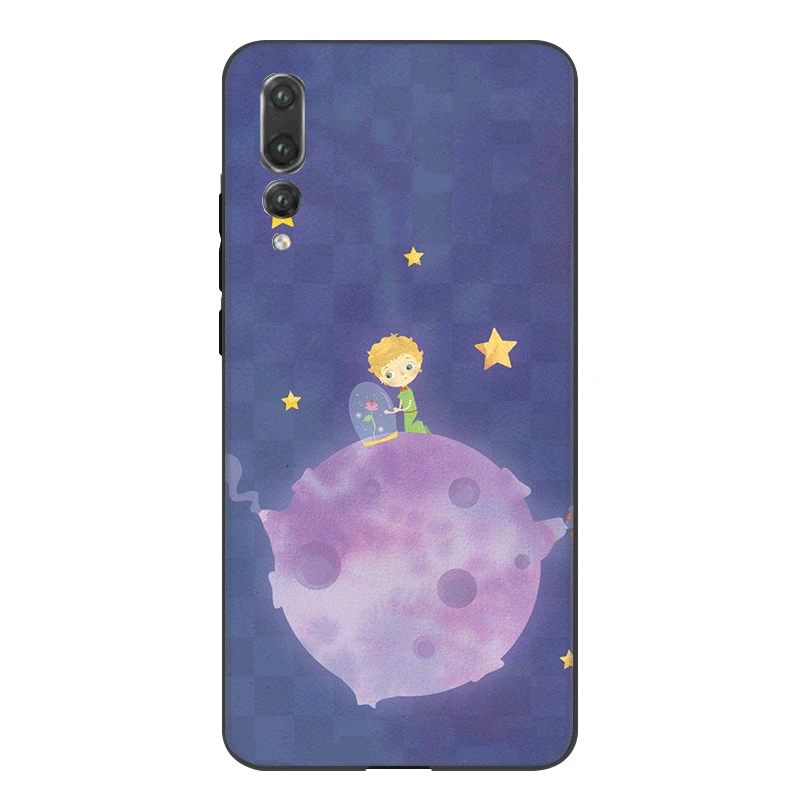 Симпатичные чехлы из мягкого ТПУ для Huawei Honor P8 P9 10 P20 P30 Lite 2019 Pro P Smart Plus Case Little prince and